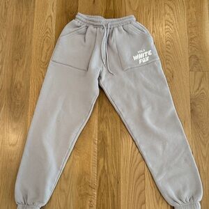 White Fox Boutique Gray Joggers